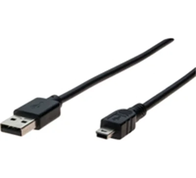 Exertis USB-Kabel - USB Typ A (M) bis Mini-USB Typ B (M) - 1 m - USB 2.0 - Schwarz - 532516 Exertis USB-Kabel - USB Typ A (M) bis Mini-USB Typ B (M) - 1 m - USB 2.0 - Schwarz - 532516