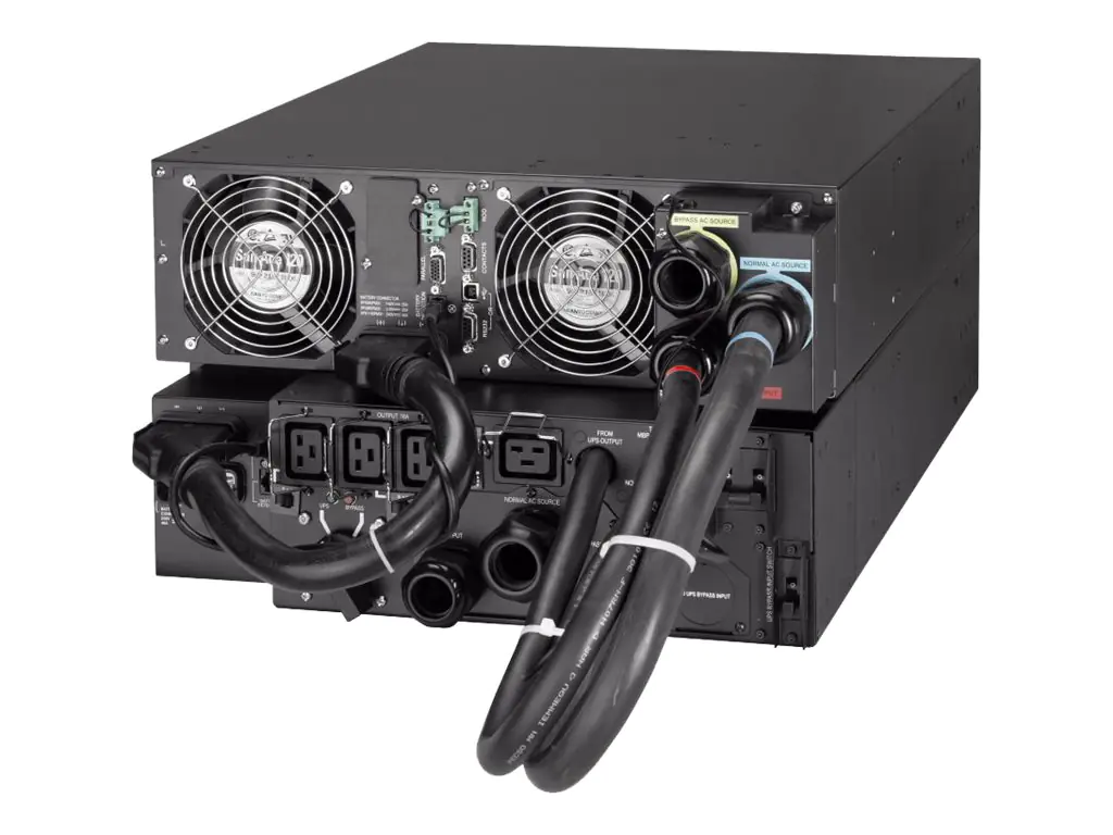 Eaton 9PX 9PX6KIBP31 - USV (in Rack montierbar/extern) - Wechselstrom 380/400/415 V - 5400 Watt - 6000 VA - RS-232, USB - PFC - 6U - 48.3 cm (19")