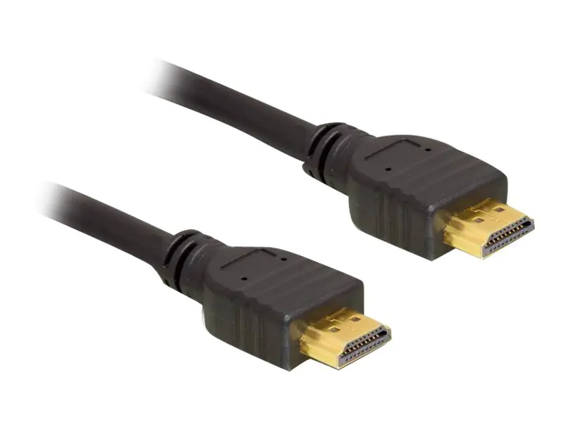 Delock - HDMI-Kabel - HDMI männlich zu HDMI männlich - 5 m Delock - HDMI-Kabel - HDMI männlich zu HDMI männlich - 5 m
