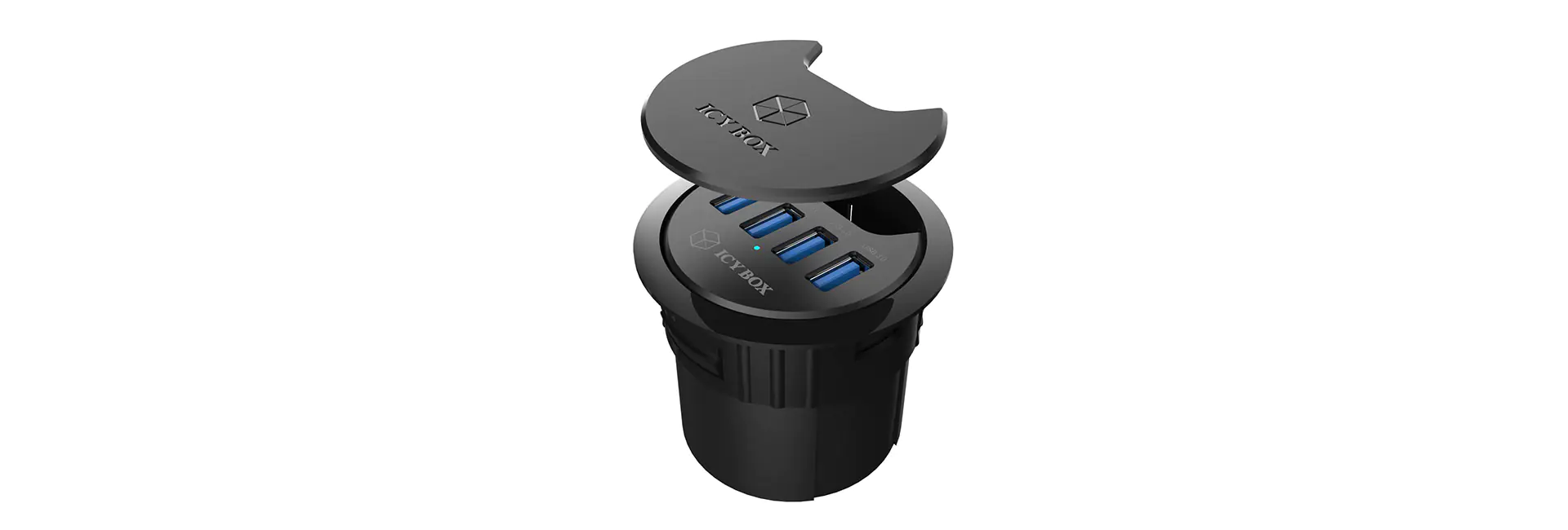 ICY BOX IB-HUB1403 - Hub - 4 x SuperSpeed USB 3.0 60123