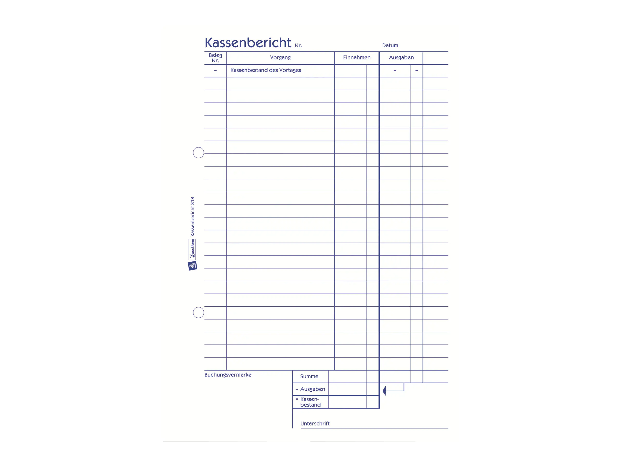 Avery Zweckform Quittung - 50 Blatt - A5 (148 x 210 mm) 318
