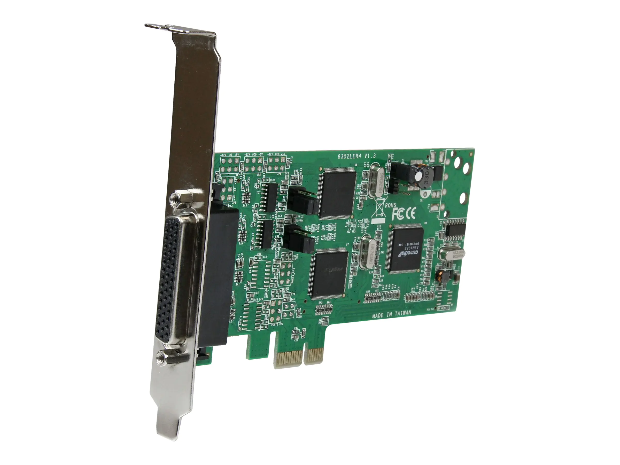 StarTech.com 4 Port Serielle PCI Express Schnittstellenkarte PEX4S232485