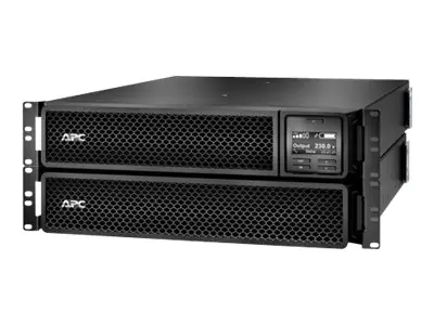 APC Smart-UPS SRT 3000VA RM - USV (in Rack montierbar/extern) - Wechselstrom 220/230/240 V - 2700 Watt - 3000 VA Bleisäure - RS-232, USB - Ausgangsanschlüsse: 10 - 2U - Schwarz - mit APC UPS Network Management Card AP9631 - für P/N: AR4018SPX432, AR4024SP APC Smart-UPS SRT 3000VA RM - USV (in Rack montierbar/extern) - Wechselstrom 220/230/240 V - 2700 Watt - 3000 VA Bleisäure - RS-232, USB - Ausgangsanschlüsse: 10 - 2U - Schwarz - mit APC UPS Network Management Card AP9631 - für P/N: AR4018SPX432, AR4024SP