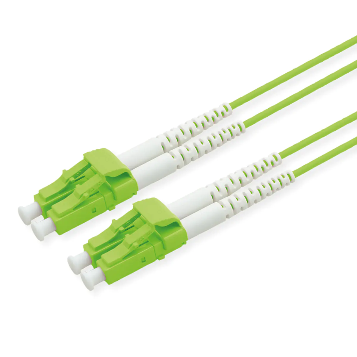 Roline - Patch-Kabel - LC/UPC Multi-Modus (M) zu LC/UPC Multi-Modus (M) - 15 m - 2 mm - Glasfaser - Duplex - 50/125 Mikrometer - OM5 - halogenfrei - hellgrün Roline - Patch-Kabel - LC/UPC Multi-Modus (M) zu LC/UPC Multi-Modus (M) - 15 m - 2 mm - Glasfaser - Duplex - 50/125 Mikrometer - OM5 - halogenfrei - hellgrün