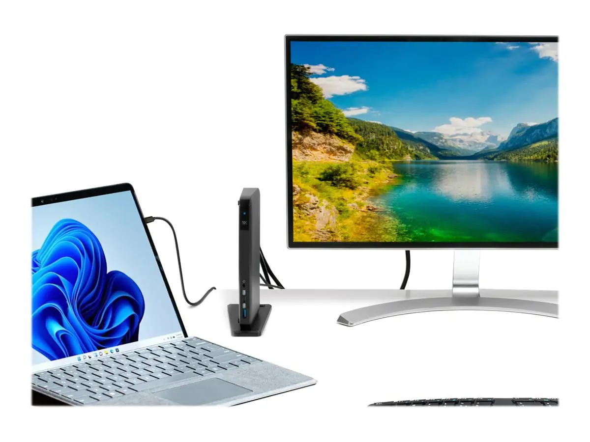 Kensington SD4845P - Dockingstation - USB-C - HDMI, 2 x DP++ - 1GbE