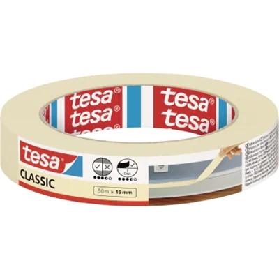 Tesa CLASSIC, Beige, Schützend, Reparatur, 50 m, 19 mm, 0,14 mm, 1 Stück(e) 52803-00000-01