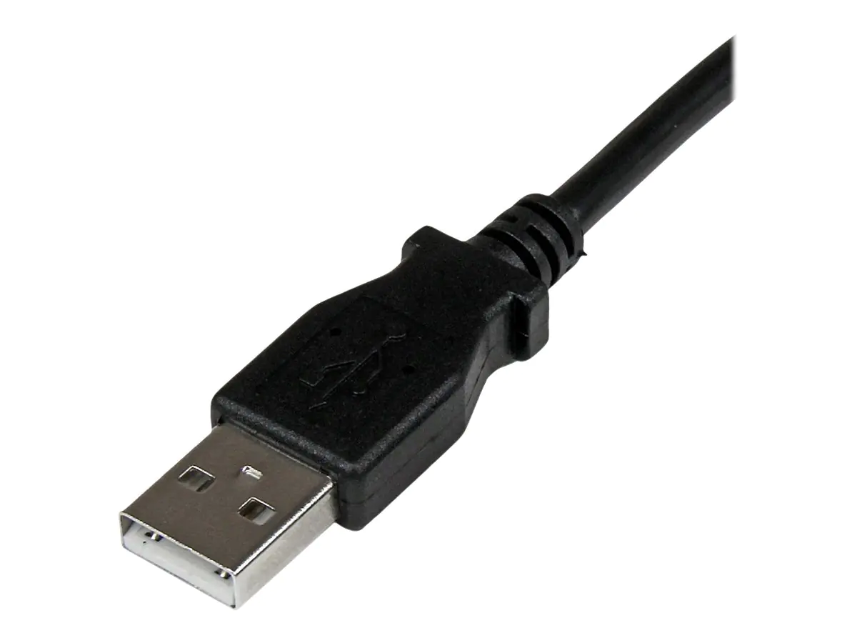 StarTech.com 2m USB 2.0 A auf B Kabel rechts gewinkelt - St/St - USB Druckerkabel - USB-Kabel - USB Typ B (M) USBAB2MR