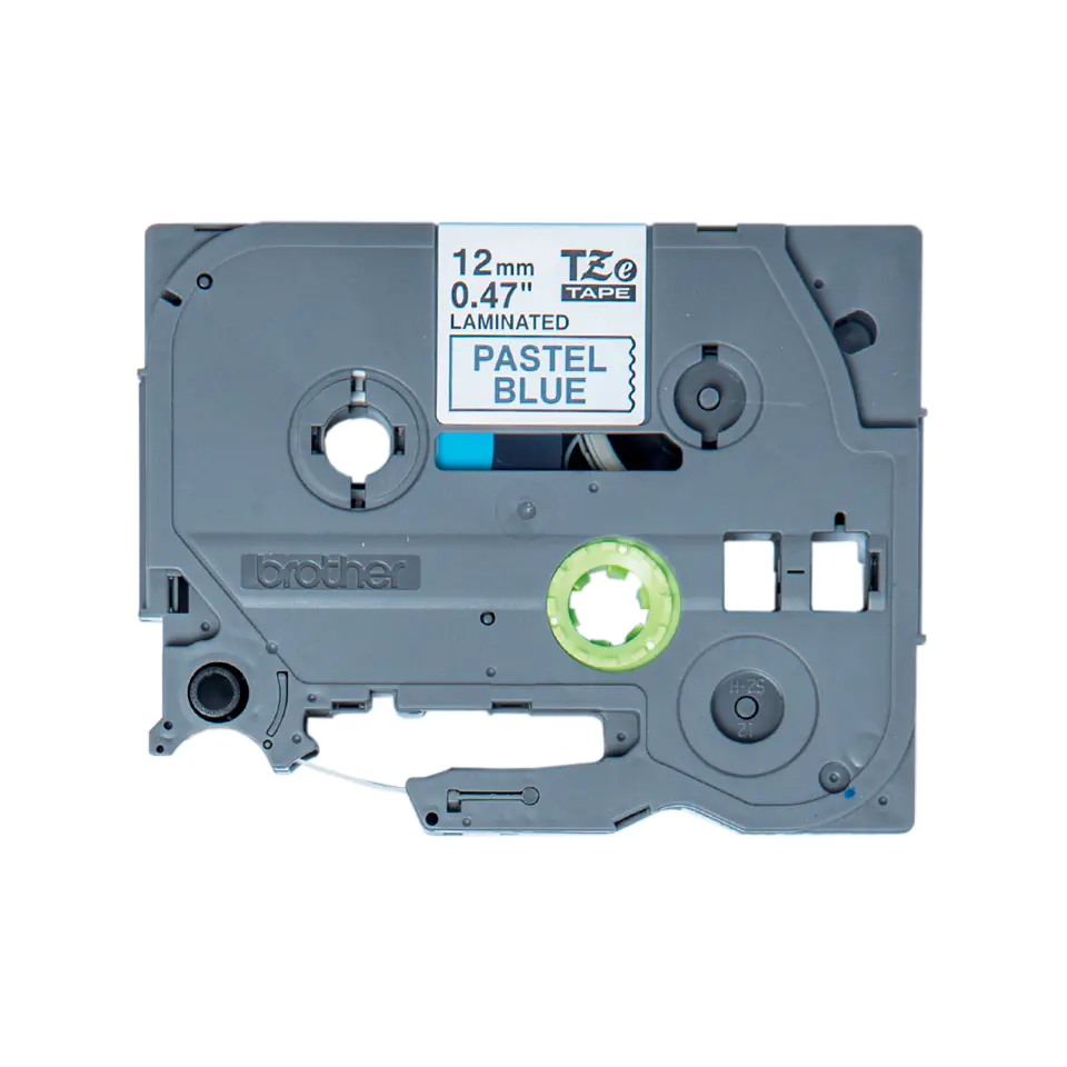 Brother TZe-MQ531 - Schwarz auf Pastellblau - Rolle (1,2 cm x 8 m) 1 Rolle(n) laminiertes Band - für Brother PT-D210, D600, H110, P750, P950; P-Touch Cube PT-P300; P-Touch Embellish PT-D215