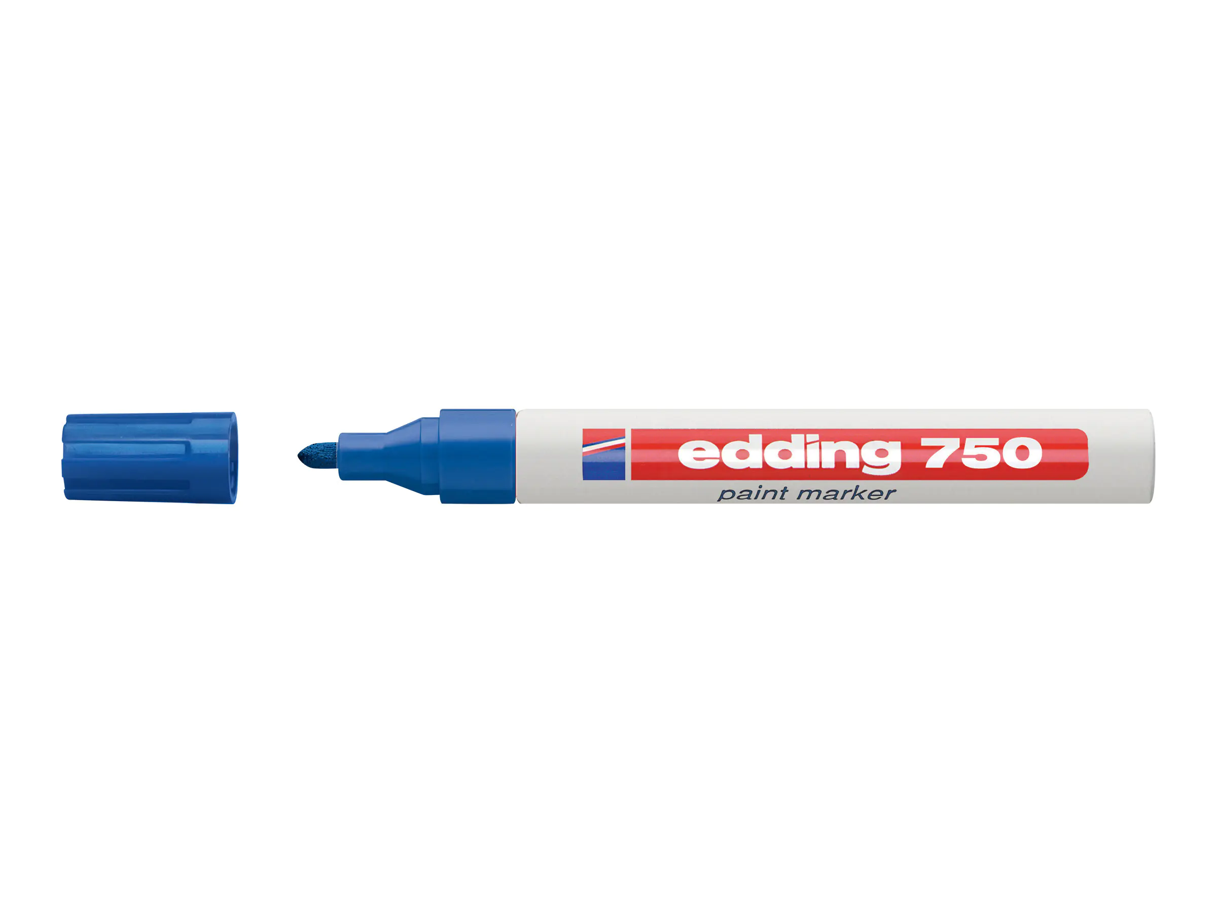 edding Lackmarker 750 4-750003 2-4mm Rundspitze permanent blau