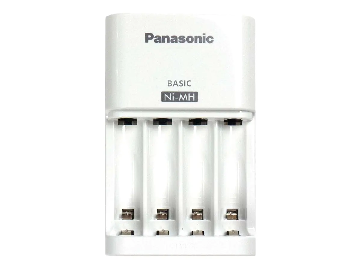 Panasonic BQ-CC51E - 10 Std. Batterieladegerät - (für 4xAA/AAA) - weiß - Europa