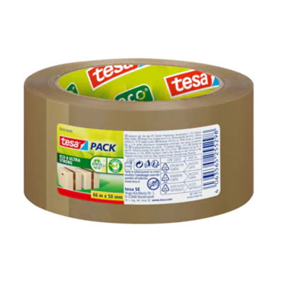 tesa® Packband tesapack® Eco & Ultra Strong ecoLogo® 50 mm x 66 m (B x L) Acrylat braun tesa® Packband tesapack® Eco & Ultra Strong ecoLogo® 50 mm x 66 m (B x L) Acrylat braun