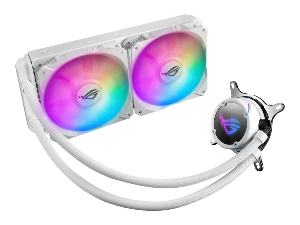 ASUS ROG STRIX LC 240 RGB - White Edition - Prozessor-Flüssigkeitskühlsystem - 90RC0062-M0UAY0