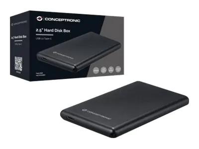 Conceptronic Speichergehäuse - 2.5" (6.4 cm) - SATA 6Gb/s - USB 3.1 (Gen 2) HDE02B