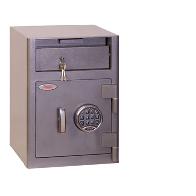 Phoenix Tresor Cashier Deposit 32,8 x 44,8 x 32,3 cm (B x H x T) Stahl graphitgrau Phoenix Tresor Cashier Deposit 32,8 x 44,8 x 32,3 cm (B x H x T) Stahl graphitgrau