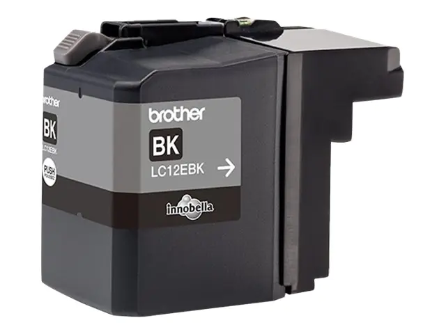Brother LC12EBK - XL-Kapazität - Schwarz - Original - Tintenpatrone - für Brother MFC-J6925DW; INKvestment Business Smart Pro MFC-J6925DW Brother LC12EBK - XL-Kapazität - Schwarz - Original - Tintenpatrone - für Brother MFC-J6925DW; INKvestment Business Smart Pro MFC-J6925DW