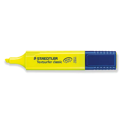 STAEDTLER Textmarker Classic 364-1 1-5mm Keilspitze gelb STAEDTLER Textmarker Classic 364-1 1-5mm Keilspitze gelb