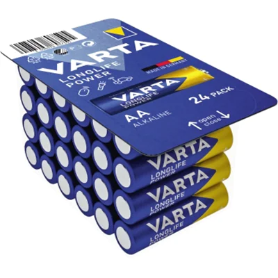 Varta Batterie Longlife Power 4906301124 AA 1,5V 24 St./Pack. Varta Batterie Longlife Power 4906301124 AA 1,5V 24 St./Pack.