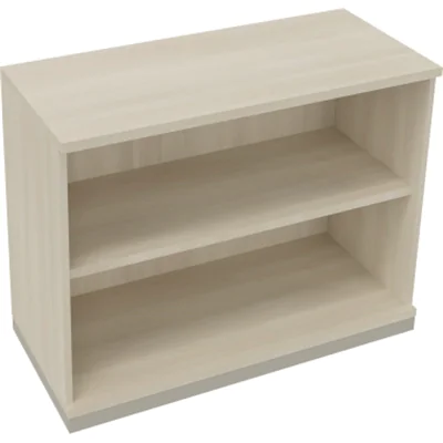 Regal 2OH B1000xT442xH781mm Silberaluminium/Akazie hell Regal 2OH B1000xT442xH781mm Silberaluminium/Akazie hell