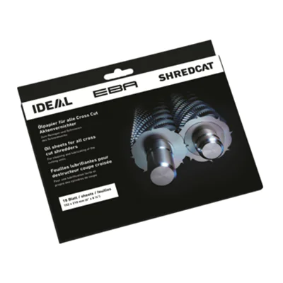 IDEAL Ölpapier 9000631 für Aktenvernichter 18 Bl./Pack. IDEAL Ölpapier 9000631 für Aktenvernichter 18 Bl./Pack.