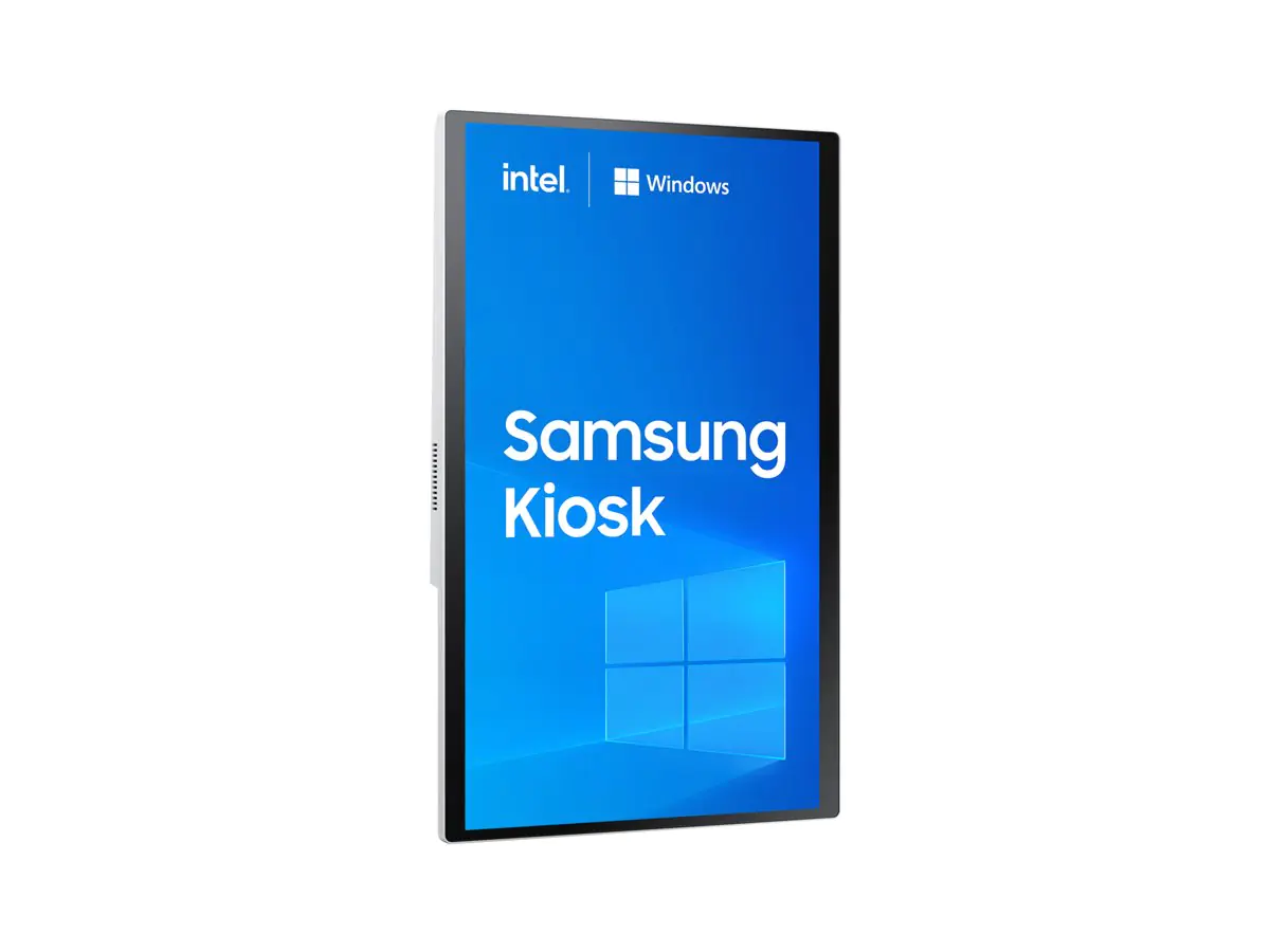 Samsung KM24C-C - Kiosk - 1 x Celeron - Flash 256 GB - Win 10 IoT Enterprise - Monitor: LED 61 cm (24") LH24KMCCBGCXEN