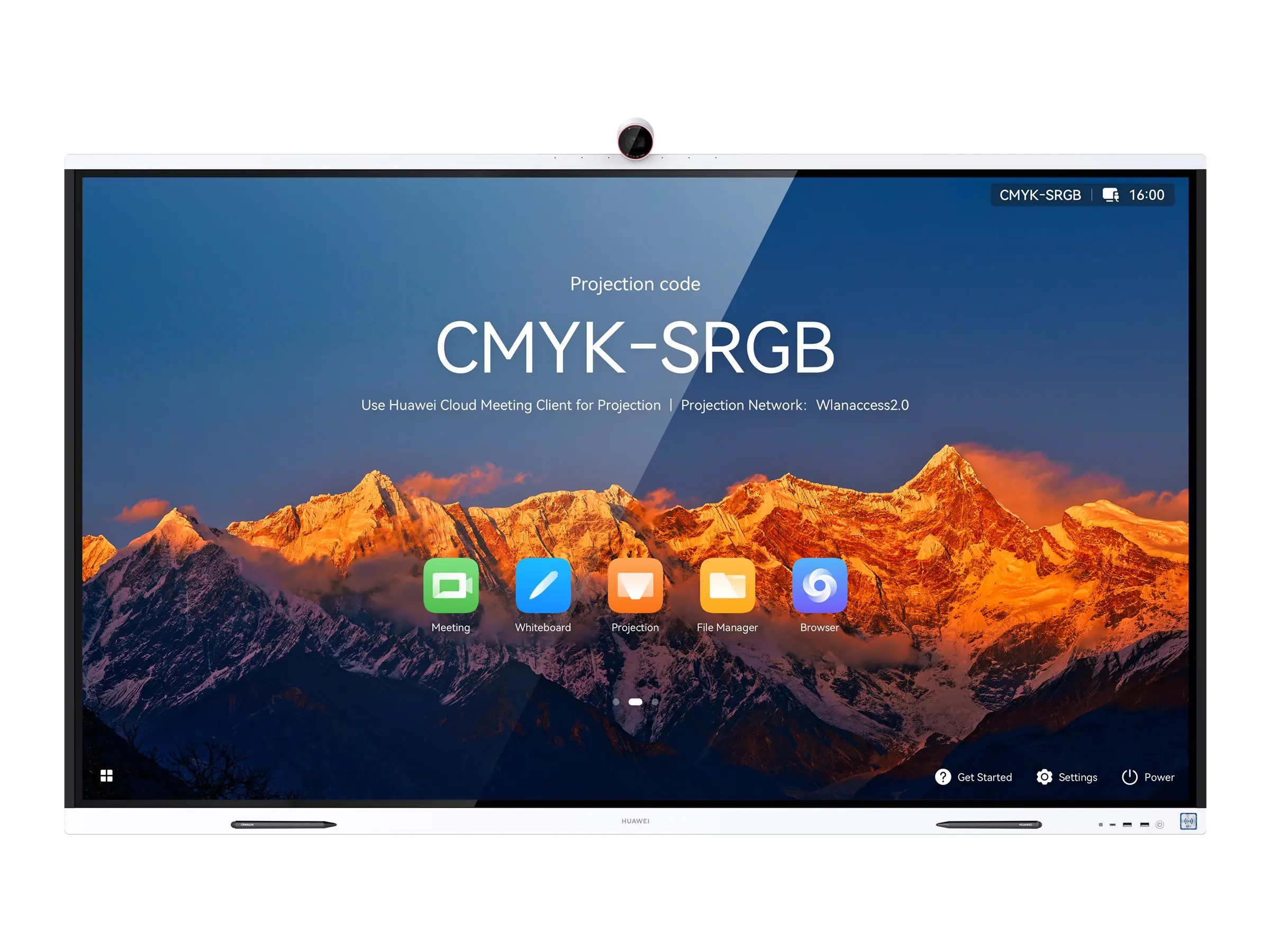 Huawei IdeaHub S2 IHS2-75SA - 190 cm (75") Diagonalklasse LCD-Display mit LED-Hintergrundbeleuchtung - Konferenz - mit interaktives Whiteboard, PC und Touchscreen, 4K-Kamera, Mikrofon integriert - 4K UHD (2160p) 3840 x 2160 - Direct LED