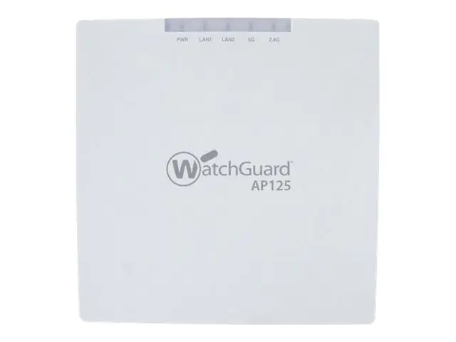 WatchGuard AP125 - Accesspoint - mit 3 Jahre Basis-WLAN - 1GbE - Wi-Fi 5 - 2.4 GHz, 5 GHz - WatchGuard Trade-Up Program