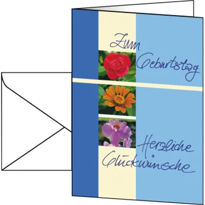 SIGEL Faltkarte Trio DS610 10 St./Pack. +Umschl. SIGEL Faltkarte Trio DS610 10 St./Pack. +Umschl.