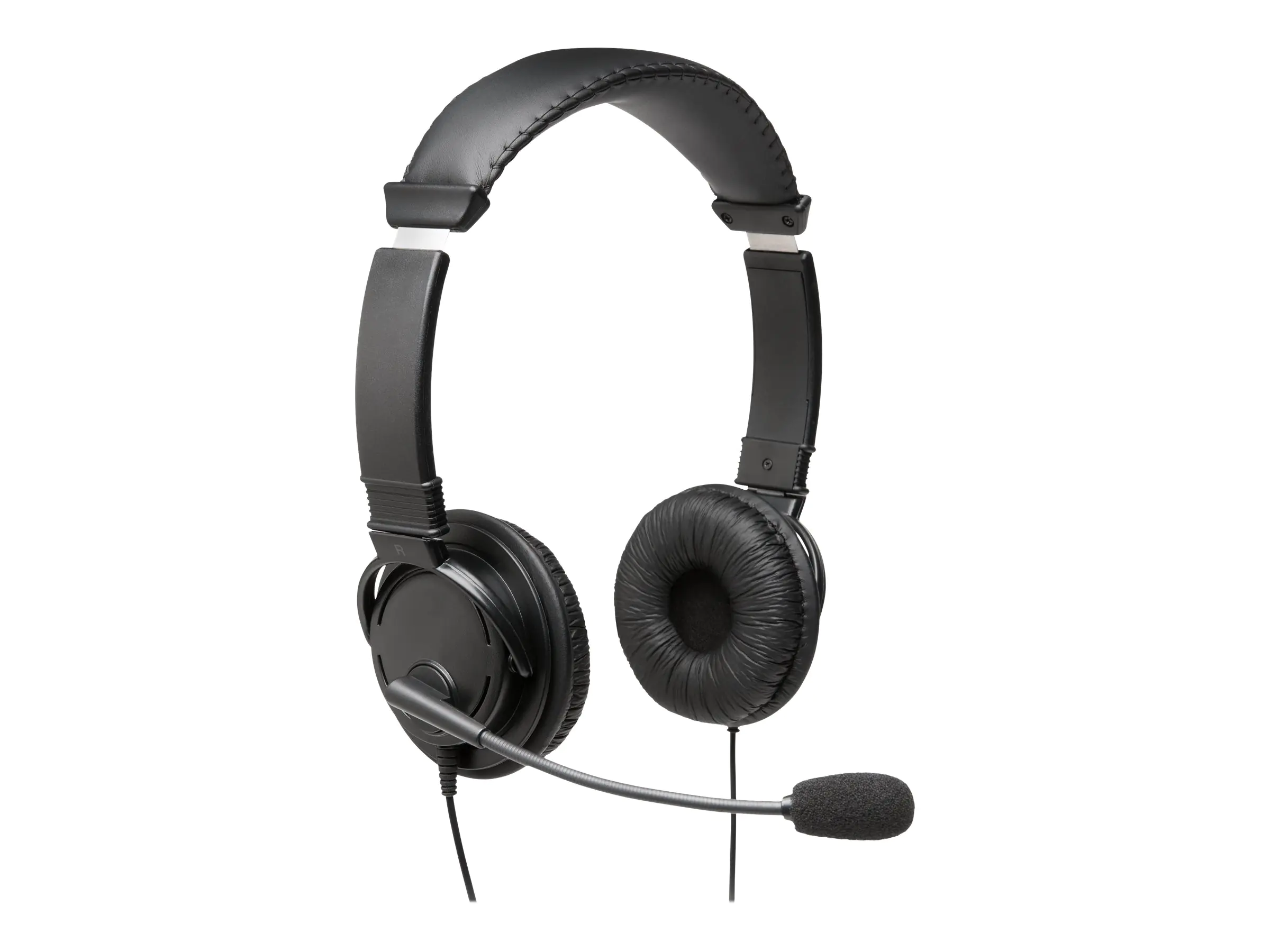 Kensington USB Hi-Fi Headphones with Mic - Headset - On-Ear - kabelgebunden - USB-A - Schwarz Kensington USB Hi-Fi Headphones with Mic - Headset - On-Ear - kabelgebunden - USB-A - Schwarz