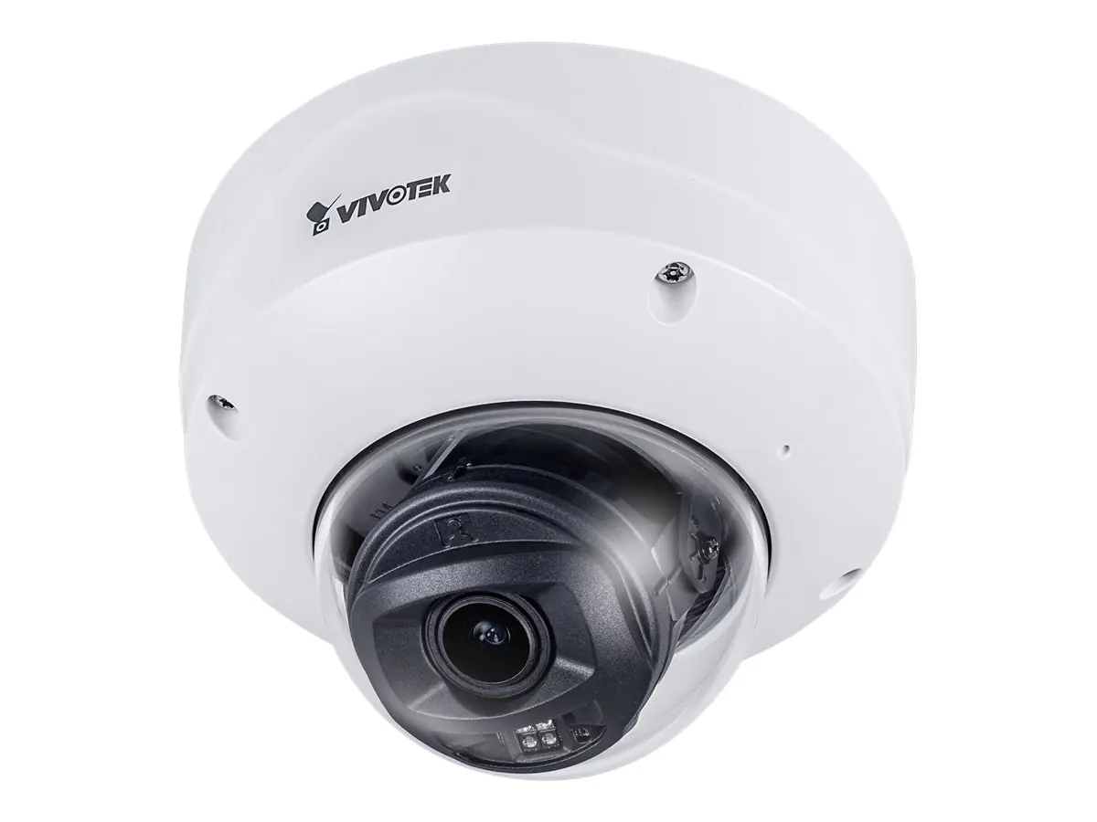 Vivotek V Series FD9167-HT-v2 - Netzwerk-Überwachungskamera - Kuppel - Außenbereich, Innenbereich - wetterfest - Farbe (Tag&Nacht) - 2 MP - 1920 x 1080 - Automatische Irisblende - motorbetrieben - Audio - LAN 10/100 - MJPEG, H.264, H.265 - DC 12 V / PoE C