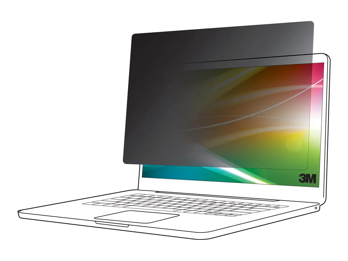 3M Bright Screen Privacy Filter - Blickschutzfilter für Notebook (horizontal) - 33 cm (13")