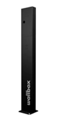 WBC Wallbox Chargers Deutschland Pedestal Onyx CMX2 Dual - Halter - Schwarz - Metall - Outdoor -