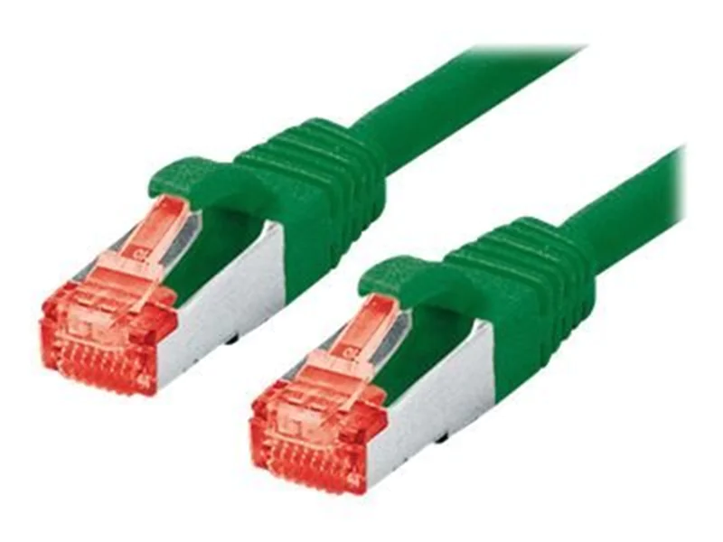 exertis Connect - Patch-Kabel - RJ-45 (M) zu RJ-45 (M) - 3 m - SSTP-Kabel - CAT 6 - halogenfrei - grün