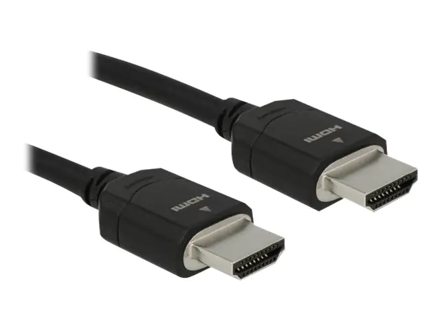 Delock - Ultra High Speed - HDMI-Kabel mit Ethernet - HDMI männlich zu HDMI männlich - 3 m - Dreifachisolierung - Schwarz - Dolby DTS-HD Master Audio-Unterstützung, Dolby TrueHD-Unterstützung, unterstützt 21:9 Kinoformat, unterstützt 8K UHD (7680 x 4320)