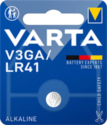 Varta 1 Varta Alkaline V3GA LR41 24261 101 401 Varta 1 Varta Alkaline V3GA LR41 24261 101 401