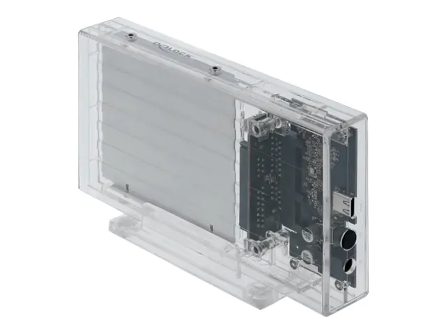 Delock External Dual Enclosure for 2 x 2.5" SATA HDD / SSD with USB Type-C - Speichergehäuse - 2.5" (6.4 cm) 42622