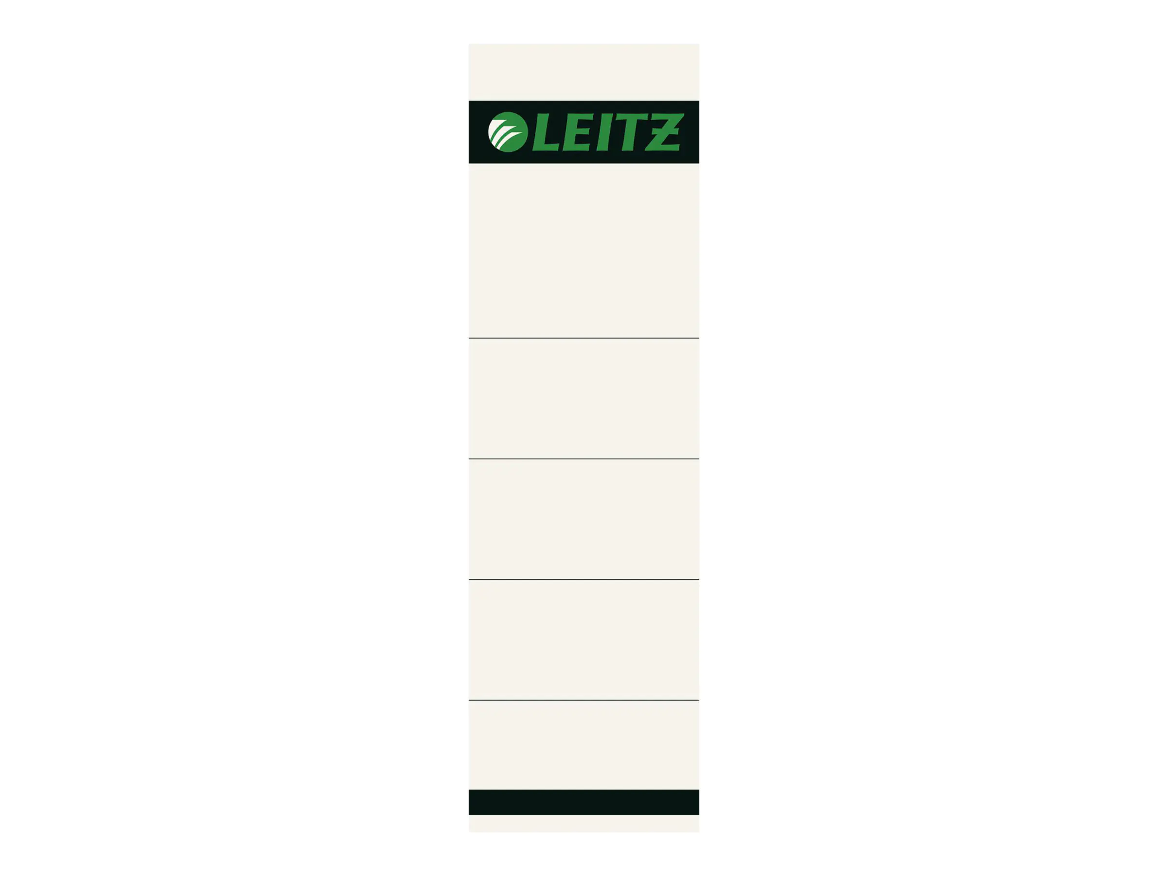 Leitz Einsteckrückenschild 16070085 kurz/breit Karton gr 10 St./Pack.