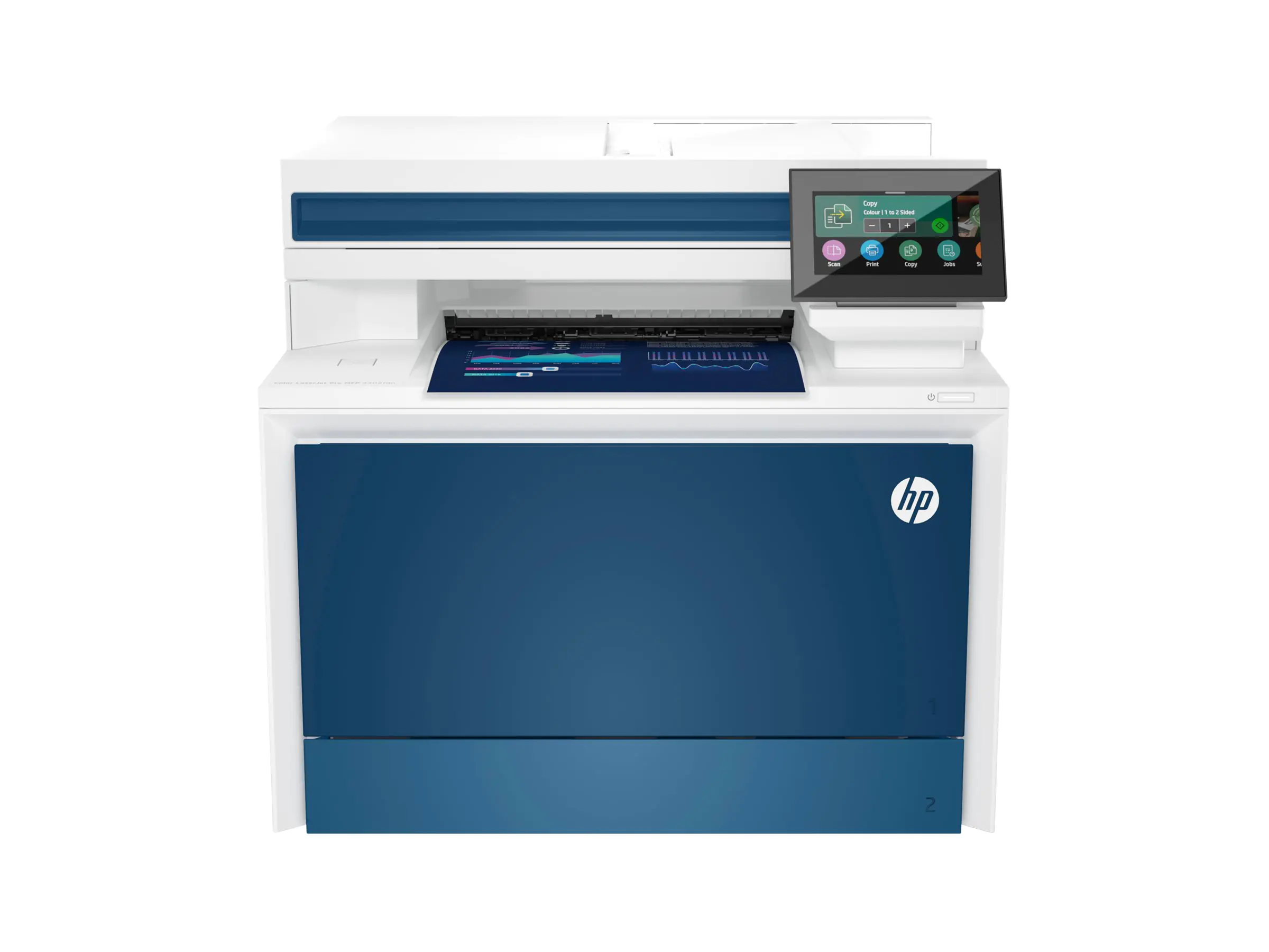 HP Color LaserJet Pro MFP 4302fdn - Multifunktionsdrucker - Farbe - Laser - Legal (216 x 356 mm) (Original) - A4/Legal (Medien) - bis zu 35 Seiten/Min. (Kopieren) - bis zu 35 Seiten/Min. (Drucken) - 300 Blatt - 33.6 Kbps - USB 2.0, Gigabit LAN