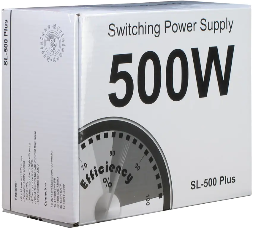 Inter-Tech SL-500 Plus - Netzteil (intern) 88882140