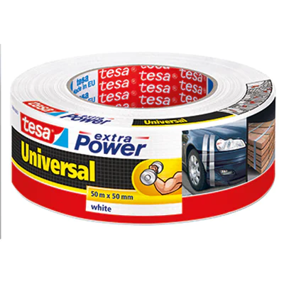 tesa Gewebeband extra Power Universal 56389-00002 50mmx50m weiß tesa Gewebeband extra Power Universal 56389-00002 50mmx50m weiß