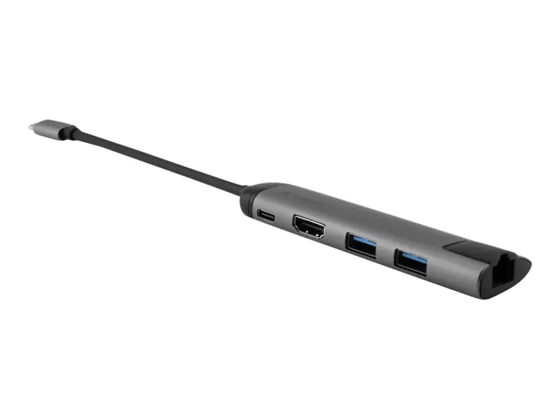 Verbatim - Dockingstation - USB-C - HDMI - 1GbE Verbatim - Dockingstation - USB-C - HDMI - 1GbE
