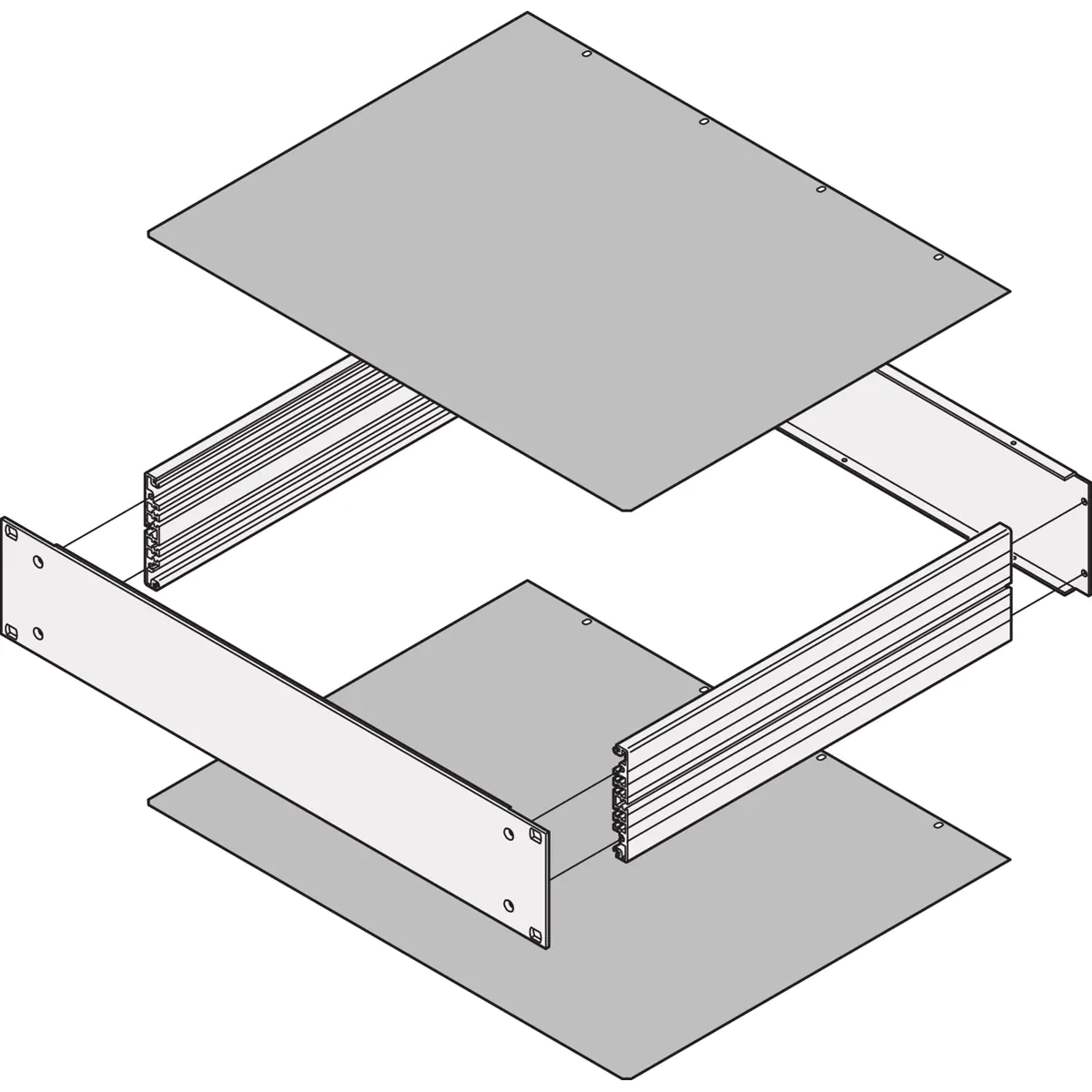 SCHROFF 30860502 Sichtblende 2 St.