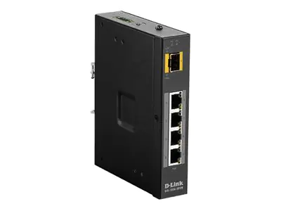 D-Link DIS 100G-5PSW - Switch - unmanaged - 4 x 10/100/1000 (PoE+) DIS-100G-5PSW