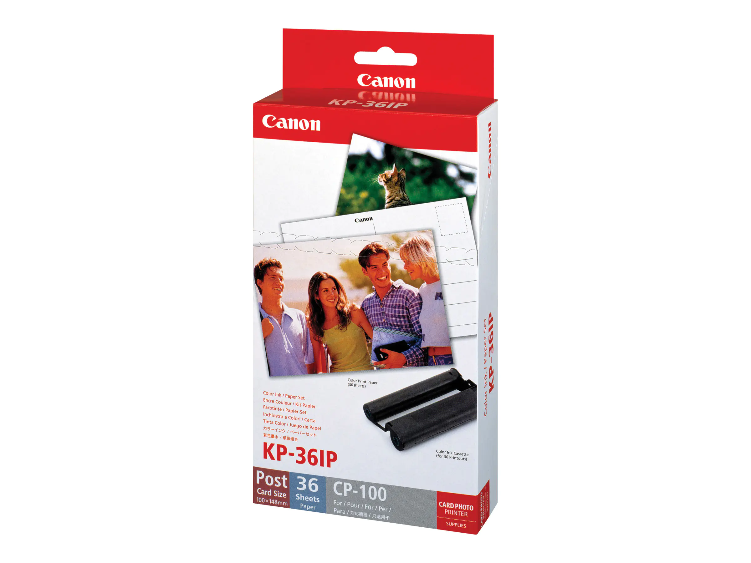 Canon KP-36IP - Druckpatrone / Papiersatz - für 7737A001