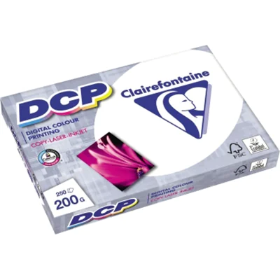 Clairefontaine Farblaserpapier DCP 1807C DIN A4 200g ws 250 Bl./Pack. Clairefontaine Farblaserpapier DCP 1807C DIN A4 200g ws 250 Bl./Pack.