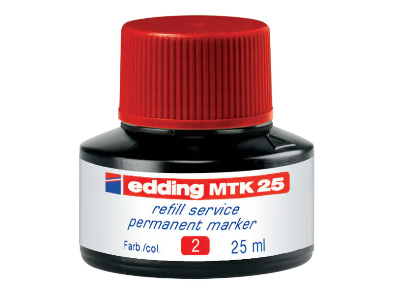 EDDING MTK 25 - Tinte - permanent - Rot - 25 4-MTK25002