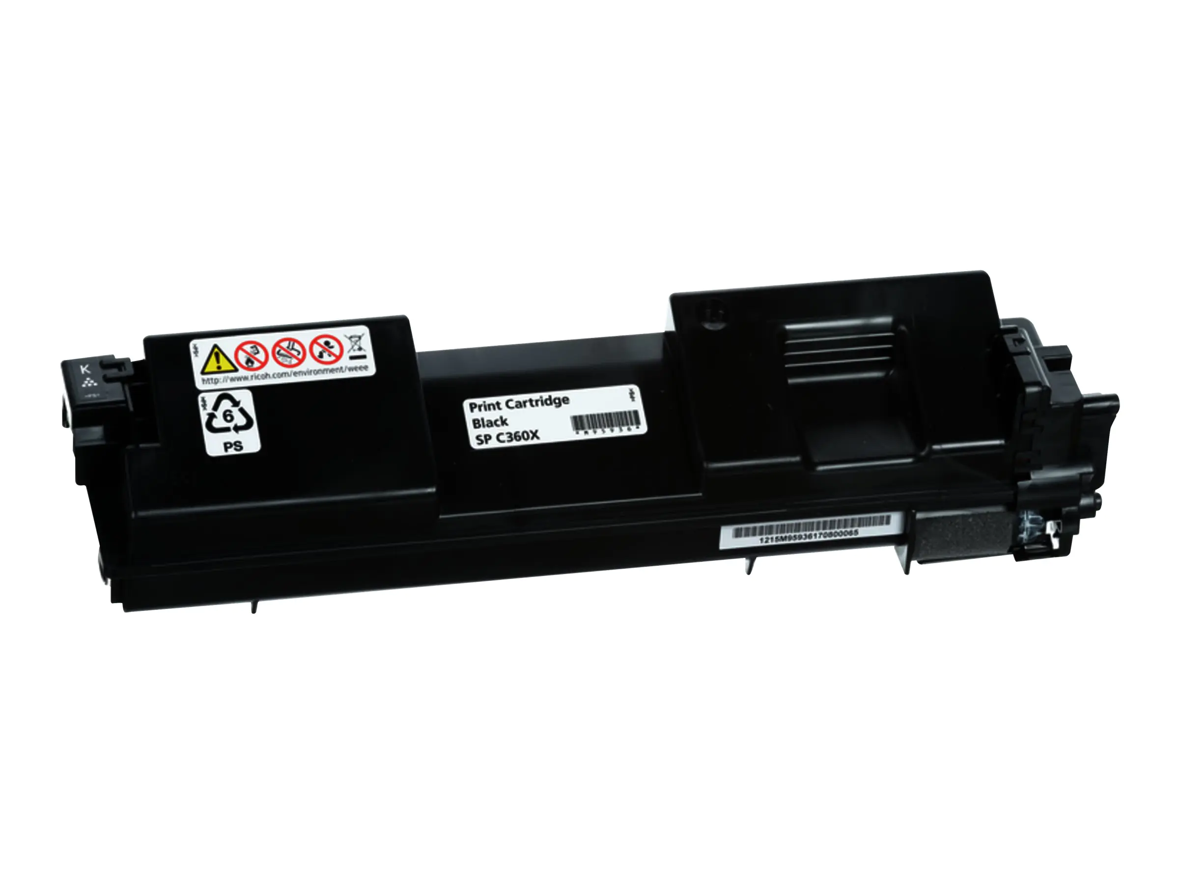 Ricoh SP C360X - Schwarz - original - Tonerpatrone 408250