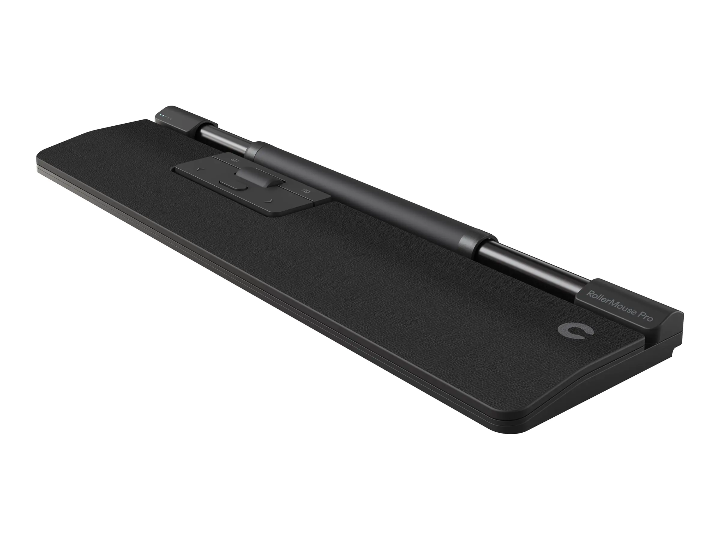 Contour RollerMouse Pro - Zentrale Maus - mit schmaler Armauflage und veganem Leder - ergonomisch - 6 Tasten - kabelgebunden