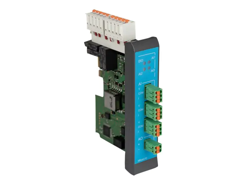 INSYS icom MRcard IO - Erweiterungsmodul - digitaler Eingang/Ausgang, Analogeingang/-ausgang