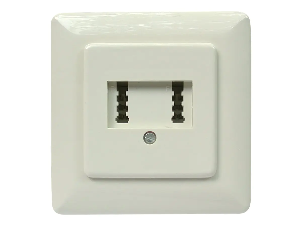 InLine TAE Connection Box - Anschlussdose, Unterputz - TAE-F