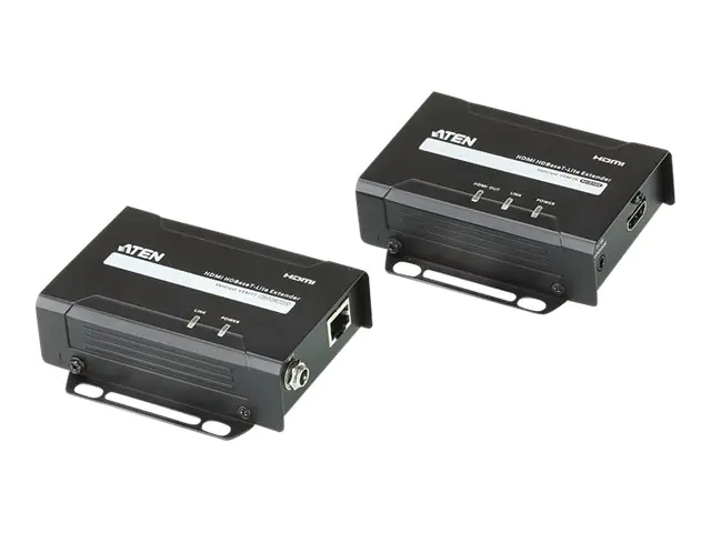 ATEN VanCryst HDMI HDBaseT-Lite Extender, Transmitter and Receiver - Erweiterung für Video/Audio - HDBaseT - bis zu 70 m - für ATEN VM5404HA, VM5808HA, VP2730; VanCryst VM1600A, VM3200, VM5404H, VM6809H ATEN VanCryst HDMI HDBaseT-Lite Extender, Transmitter and Receiver - Erweiterung für Video/Audio - HDBaseT - bis zu 70 m - für ATEN VM5404HA, VM5808HA, VP2730; VanCryst VM1600A, VM3200, VM5404H, VM6809H